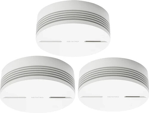 Netatmo Smart Smoke Detector (10 years) 3-pack