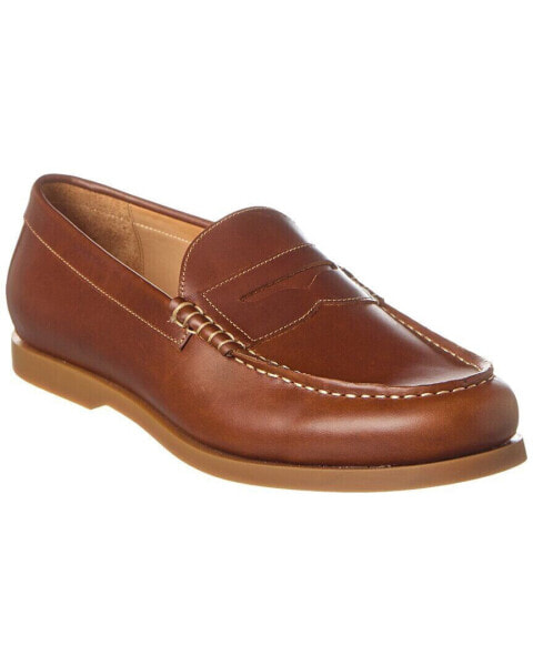 Brass Mark Century Leather Loafer Men's