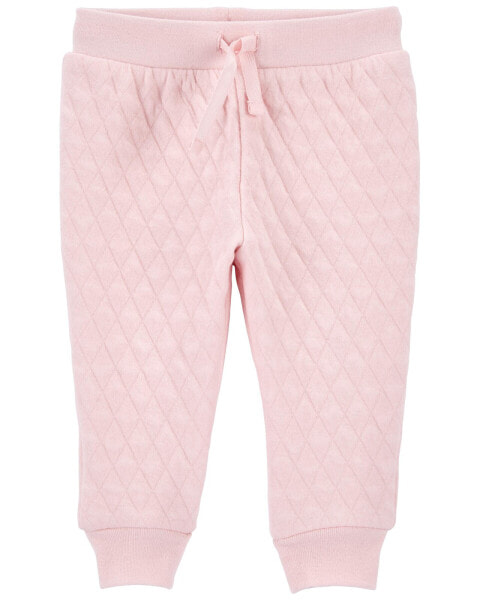 Baby Quilted Double Knit Joggers 12M