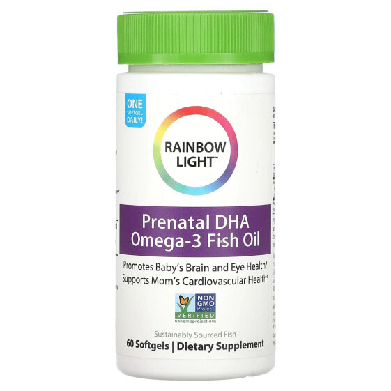 Prenatal DHA, Omega-3 Fish Oil, 60 Softgels