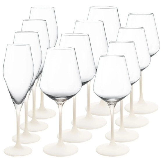Бокалы и стаканы Villeroy & Boch набор из 12-ти штук Manufacture Rock Blanc