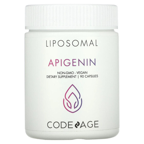 Витамины Liposomal, Apigenin от CodeAge, 90 капсул