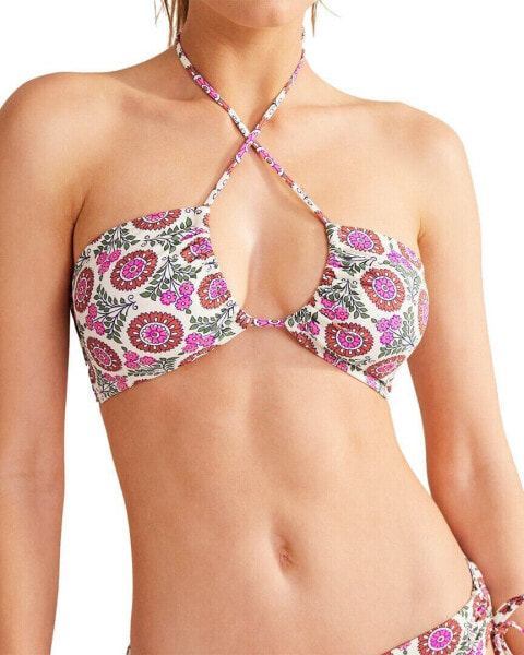 Boden Halter Neck Bandeau Bikini Top Women's