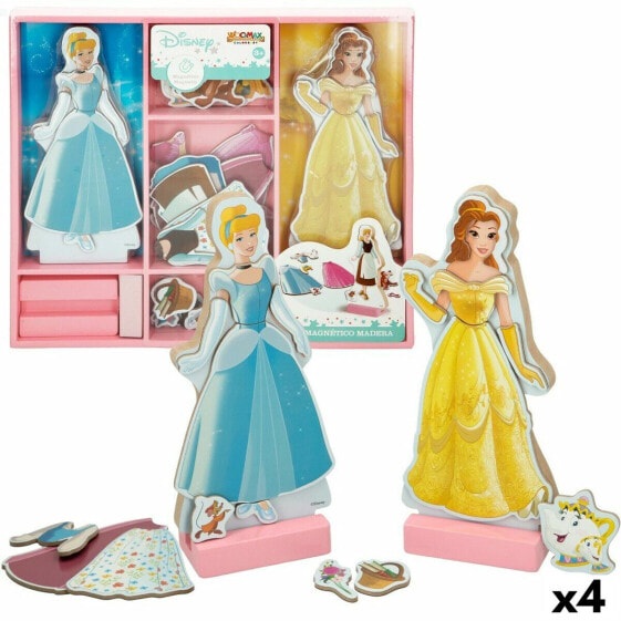 Игровой набор Disney Princess Figures Princess (Принцессы) 45 Pieces 4 Units.