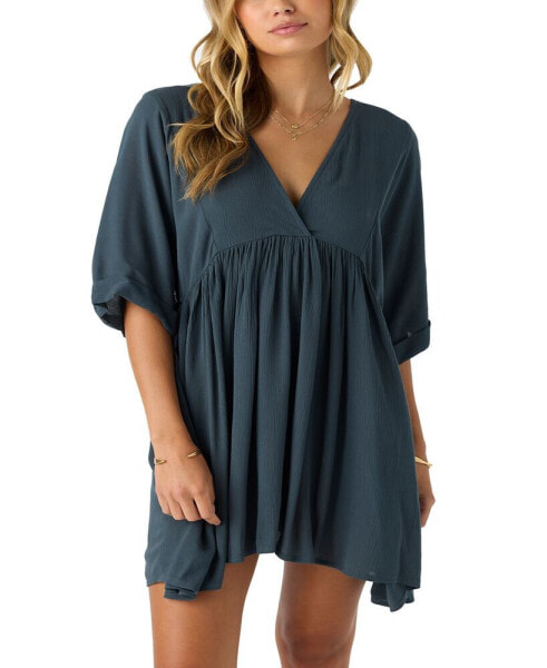 Juniors' Rosemary Dolman-Sleeve Mini Dress