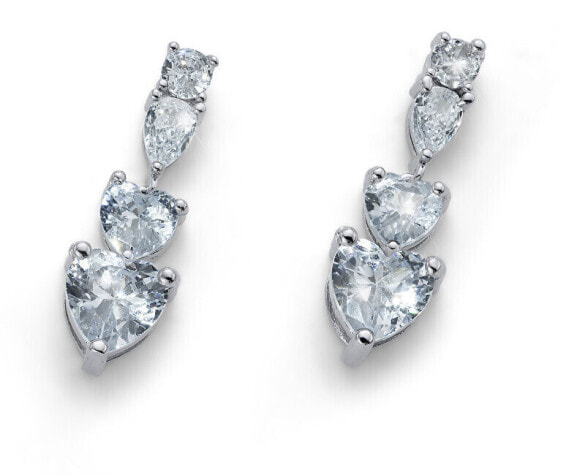 Sublime Magic Blossoms 23067 sparkling cubic zirconia earrings