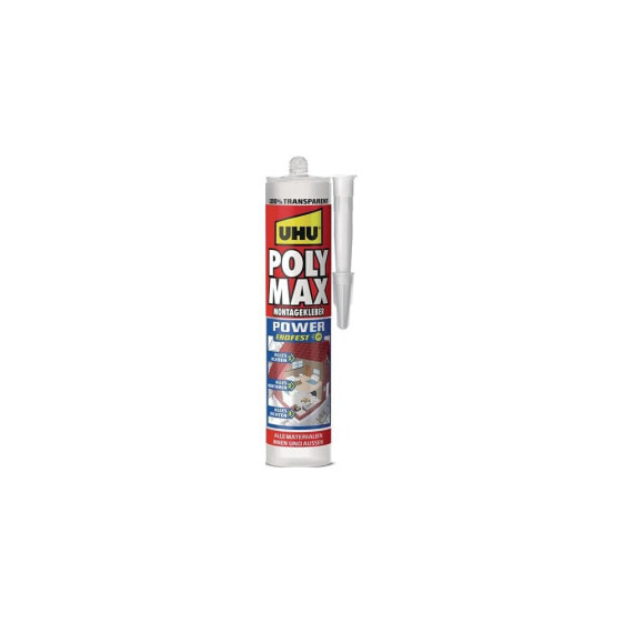 Uhu Kleb-/Dichtstoff POLY MAX POWER glasklar 300 g , VE: 12