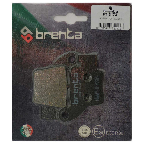 BRENTA MOTO 3173 Rear Organic Brake Pads