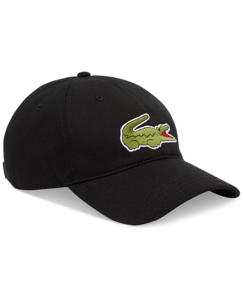 Men's Adjustable Croc Logo Cotton Twill Baseball Cap