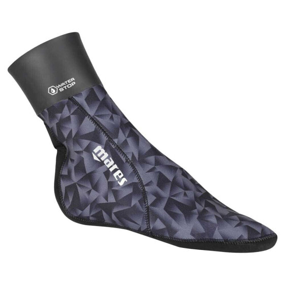 MARES PURE PASSION Spearfishing Socks Polygon Black 3/5 mm