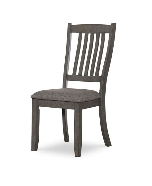 Стул для обеденной зоны Home Furniture Outfitters Allston Park серого цвета типа Фермерский - модель Farmhouse Dining Chair