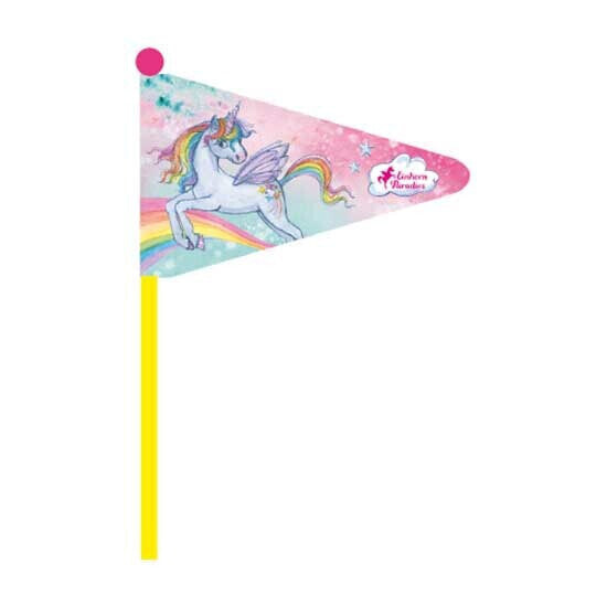 BIKE FASHION Einhorn Paradies Safety Flag