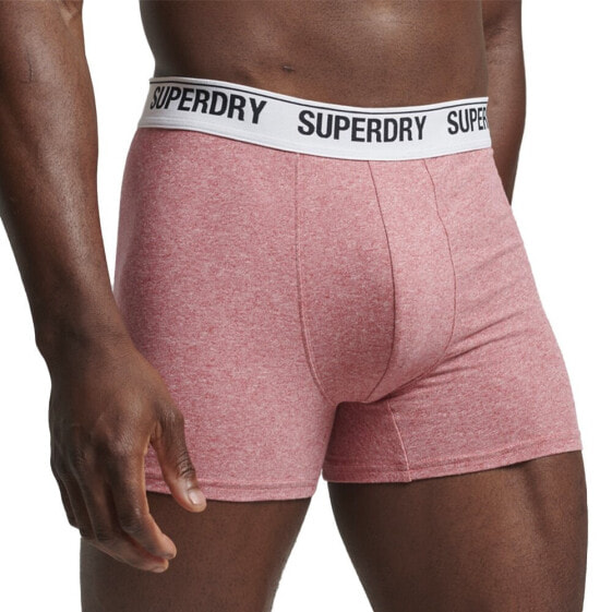 Нижнее белье Superdry Multi Double Pack Boxer из органического хлопка