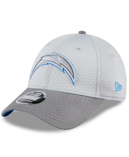 Men's Gray Los Angeles Chargers 2024 NFL Training Camp 9FORTY Adjustable Hat