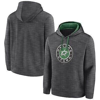 NHL Dallas Stars Men's Poly Hooded Sweatshirt - XL