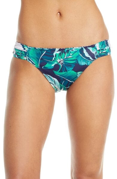 Tommy Bahama Women's 236895 Palm Reversible Shirred Hipster Swimwear Size L