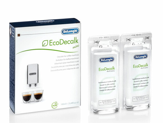 De'Longhi EcoDecalk 2x100 мл - Антикальций для кофеварок - 100 мл - Коробка - 2 шт.