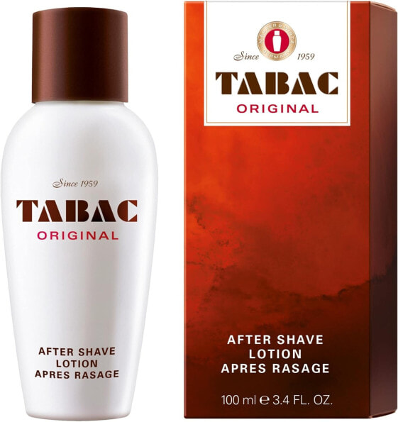 Tabac® Original | After Shave Lotion erfrischende Rasierwasser - erfrischt die von der Rasur beanspruchte Männerhaut - Original Seit 1961 | 50ml Natural Spray Vaporisateur