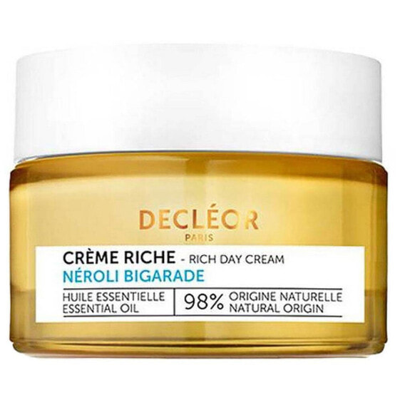 Decleor Neroli Bigarade Hydrating Rich Day Cream Насыщенный увлажняющий дневной крем с маслом нероли для сухой и обезвоженной кожи 50 мл