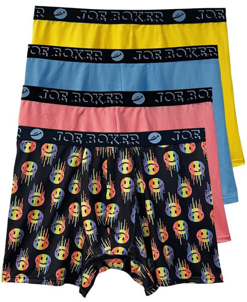 Men's Rainbow Lickies Boxer Briefs, Pack of 4