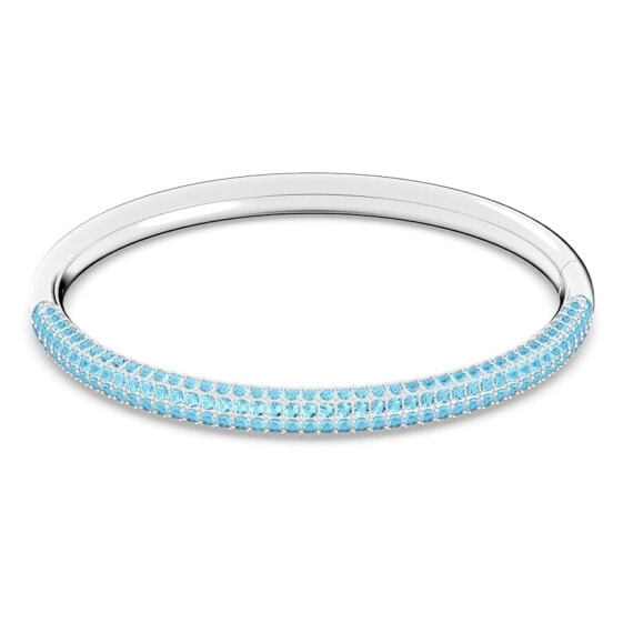 SWAROVSKI Stone Armreif Blau, Edelstahl M 5642919