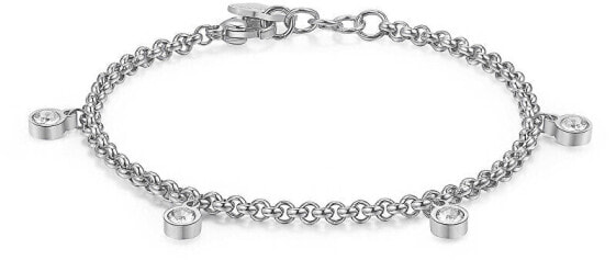 Steel bracelet with Luce SCE11 crystals