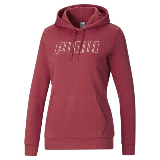 Puma Senci Pullover Hoodie Womens Red Casual Outerwear 67874021