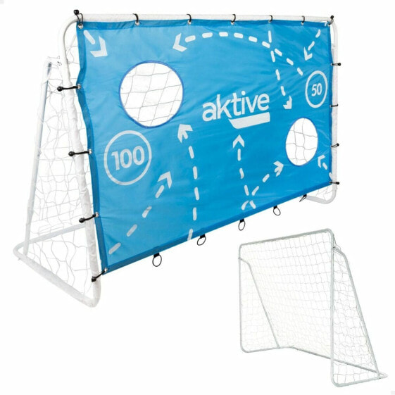 Football Goal Aktive Canvas 182 x 91 x 122 cm Training