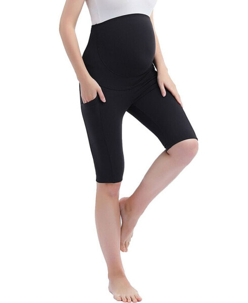 Maternity Essential Stretch Pocket Shorts