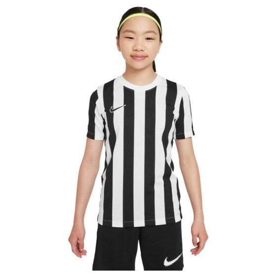NIKE Dri Fit Division 4 Striped short sleeve T-shirt