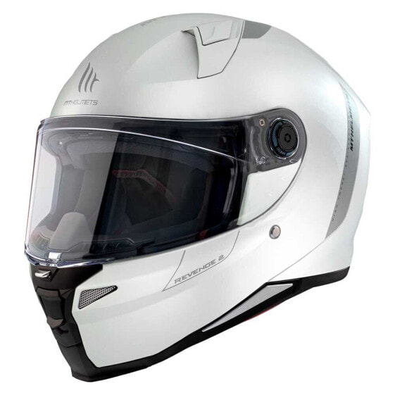 Шлем полнолицевой MT Helmets Revenge II S Solid Glossy Black