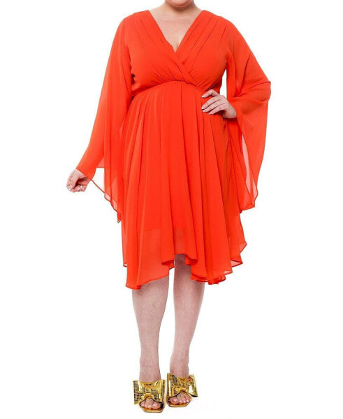 Plus Size Sunset Dress