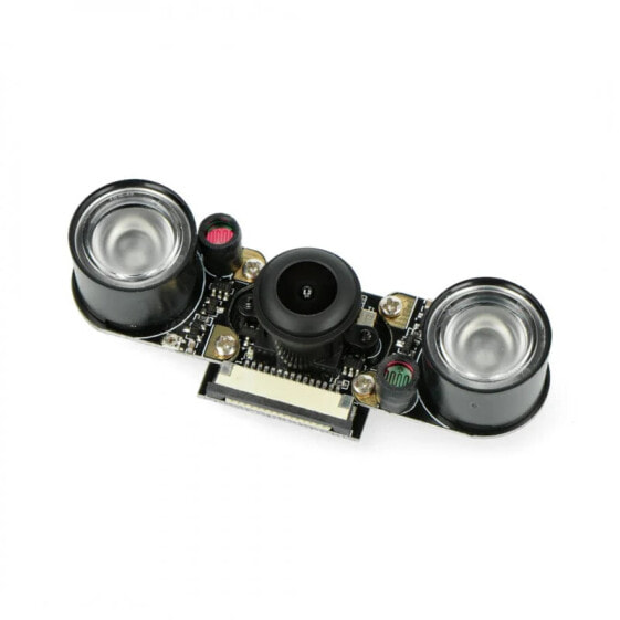 FishEye camera 5 Mpx Pi Supply Night Vision for Raspberry Pi