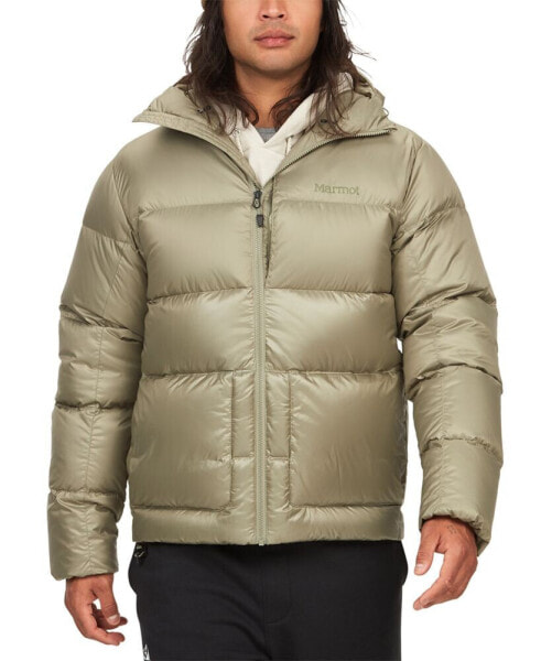 Men's Guides Quilted Full-Zip Hooded Down Jacket