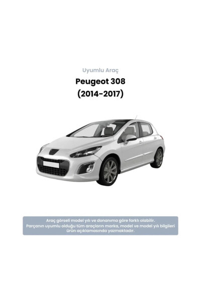 Peugeot 308 Arka Fren Disk Takımı (2014-2017) Alman Bosch
