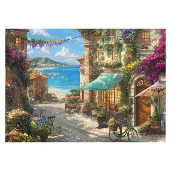 Puzzle Café an der italienischen Riviera