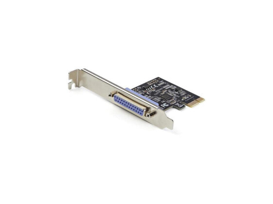 StarTech 1-Port Parallel PCIe to Parallel DB25 LPT Adapter Card PEX1P2