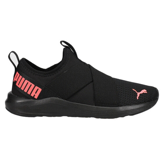 Puma Prowl Slip On Training Womens Black Sneakers Athletic Shoes 193078-16