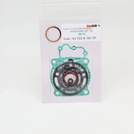 ITALKIT Kawasaki KX 100 98-13 Top End Gasket Kit