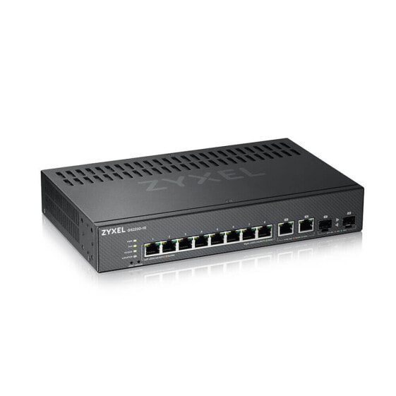 ZyXEL GS2220-10-EU0101F - Управляемый - L2 - Гигабитный Ethernet (10/100/1000) - Монтаж в стойку
