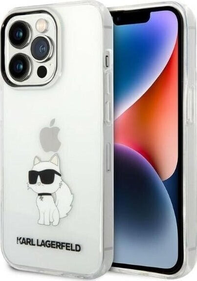 Karl Lagerfeld Etui Karl Lagerfeld KLHCP14XHNCHTCT Apple iPhone 14 Pro Max transparent hardcase IML NFT Choupette