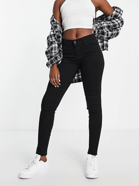 Levi's 710 super skinny jean in black