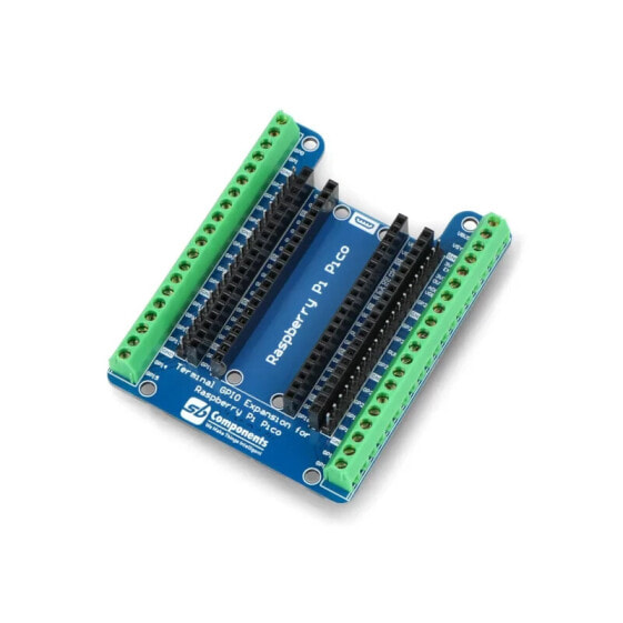 GPIO Expansion for Raspberry Pi Pico - Terminal Block - SB Components 22967