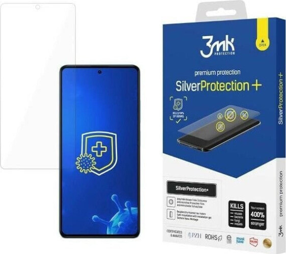 3MK Folia Antymikrobowa montowana na mokro Silver Protect+ Redmi Note 12 Pro/Pro+