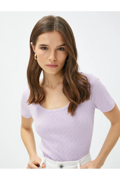 Футболка Koton Round Neck Tee