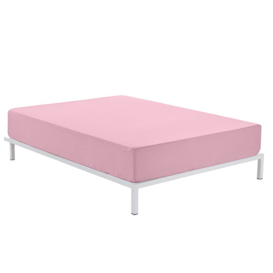 Простыня постельная подгоненная Alexandra House Living Розовая 160 x 190/200 см