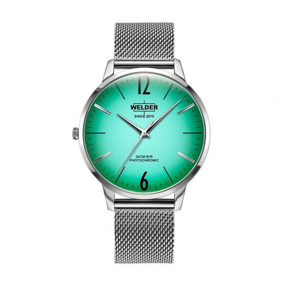Мужские часы Welder WRS406 Зеленый Серебристый