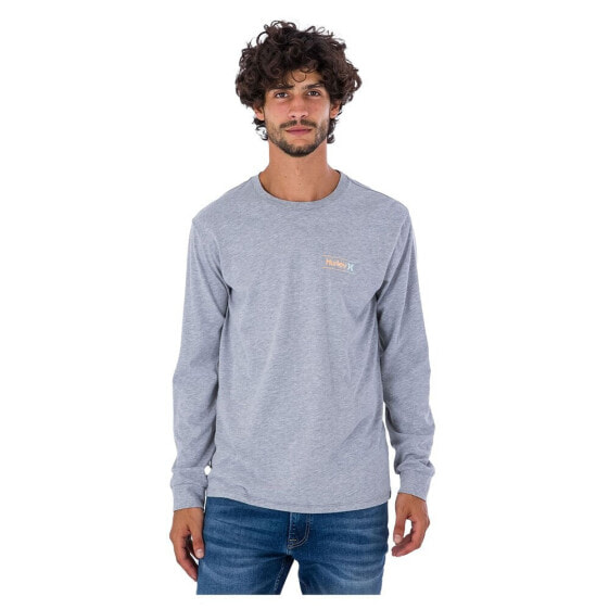 HURLEY Evd One&Solid Slashed Long Sleeve T-Shirt