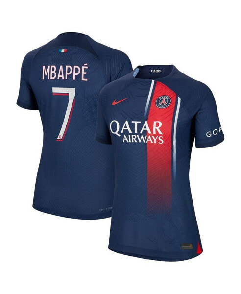 Women's Kylian Mbappe Navy Paris Saint-Germain 2023/24 Home Authentic Player Jersey