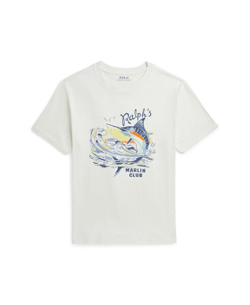 Футболка для малышей Polo Ralph Lauren Big Boy Marlin-Graphic Cotton Jersey Tee